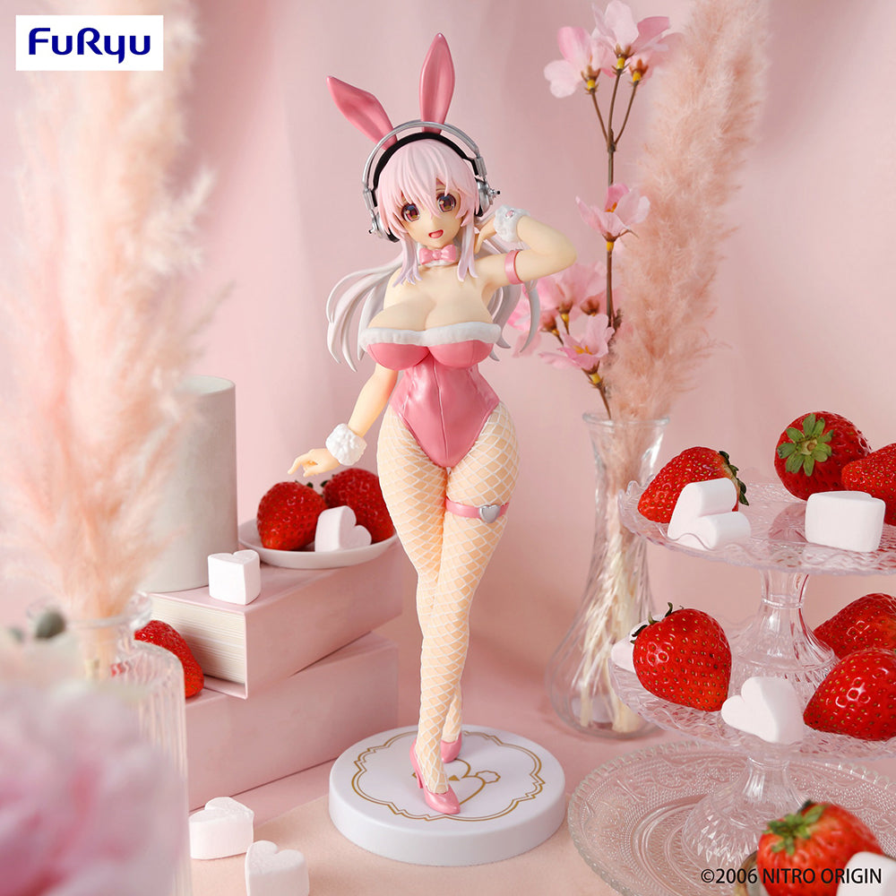Nekotwo [Pre-order] Super Sonico - Super Sonico(Pink Rabbit Ver.) BiCute Bunnies Prize Figure FuRyu Corporation