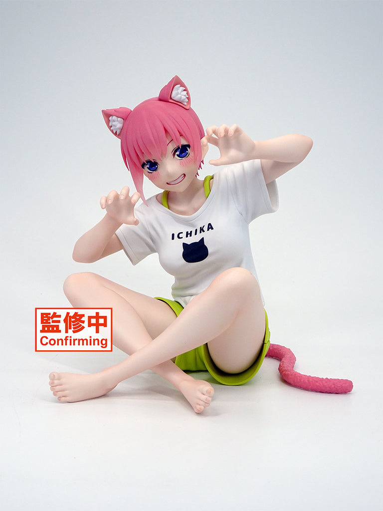 Nekotwo [Pre-order] The Quintessential Quintuplets 2 - Ichika Nakano(Newley Written Cat Roomwear Ver.) Desktop Cute Prize Figure Taito
