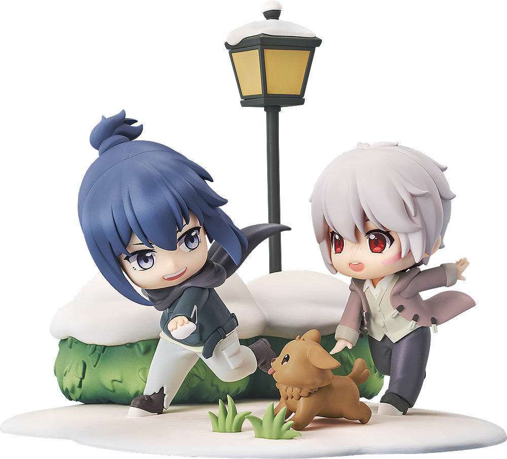 Nekotwo [Pre-order] No. 6 - Shion and Nezumi Chibi Figures(A Distant Snowy Night Ver.) Mini Figure Good Smile Arts Shanghai