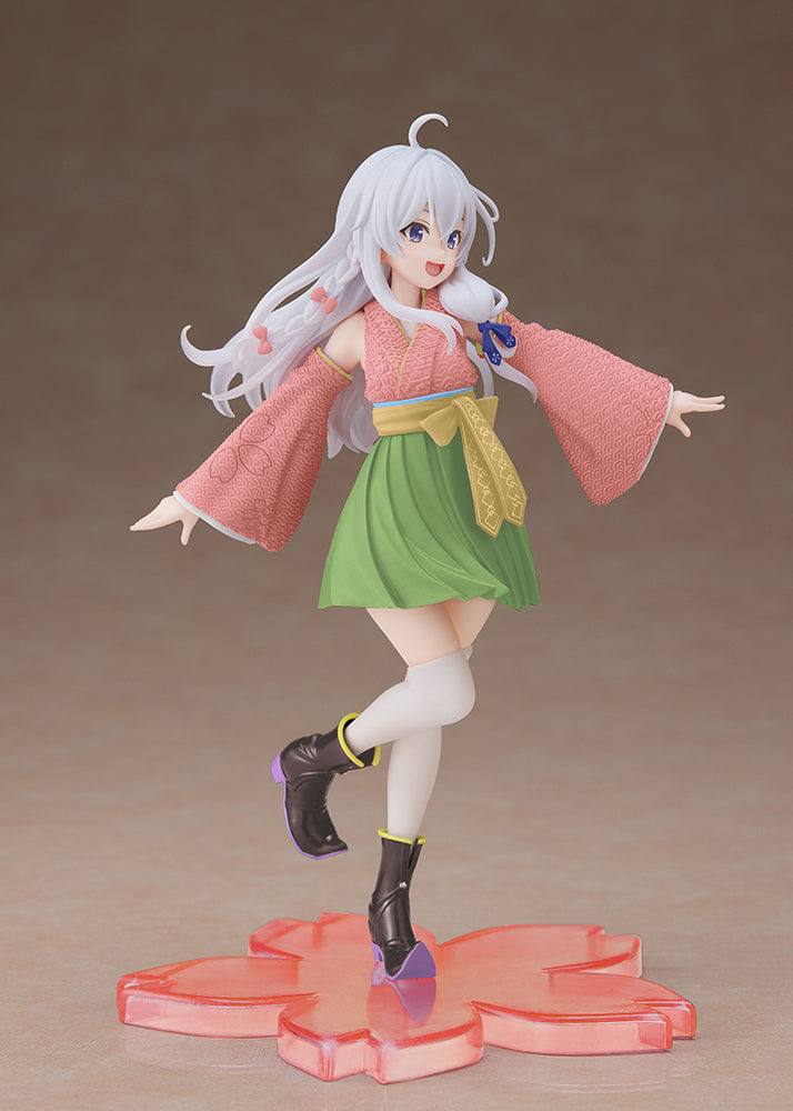 [Pre-order] Wandering Witch: The Journey of Elaina - Elaina(Sakura Kimono Ver.) Renewal Edition Coreful Prize Figure Taito - Nekotwo