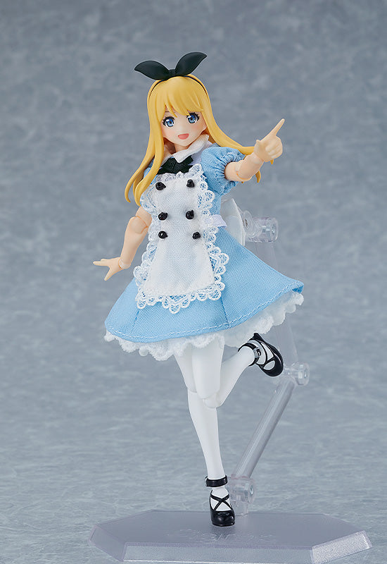 Nekotwo [Pre-order] Figma Styles - Alice Figma Female Body with Dress + Apron Outfit Max Factory