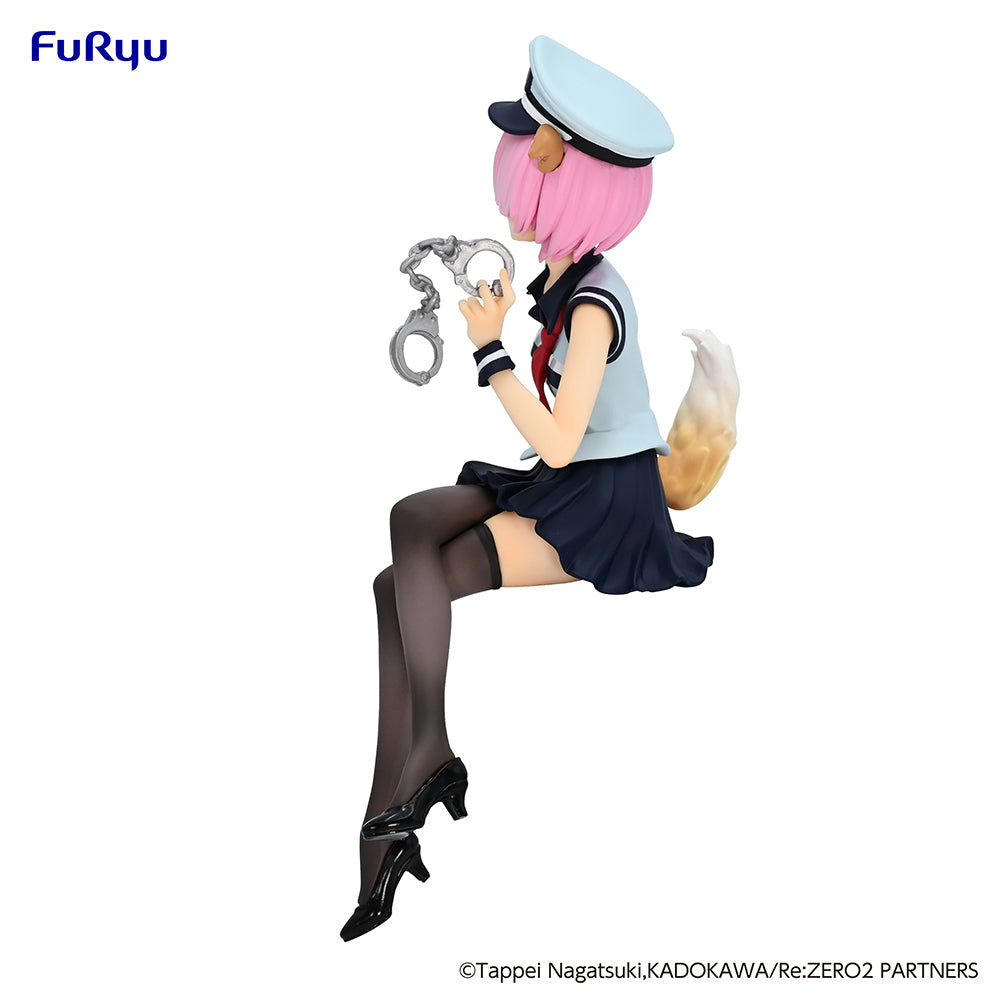 Nekotwo [Pre-order] Re:ZERO Starting Life in Another World - Ram(Police Officer Cap with Dog Ears Ver.) Noodle Stopper Prize Figure FuRyu Corporation
