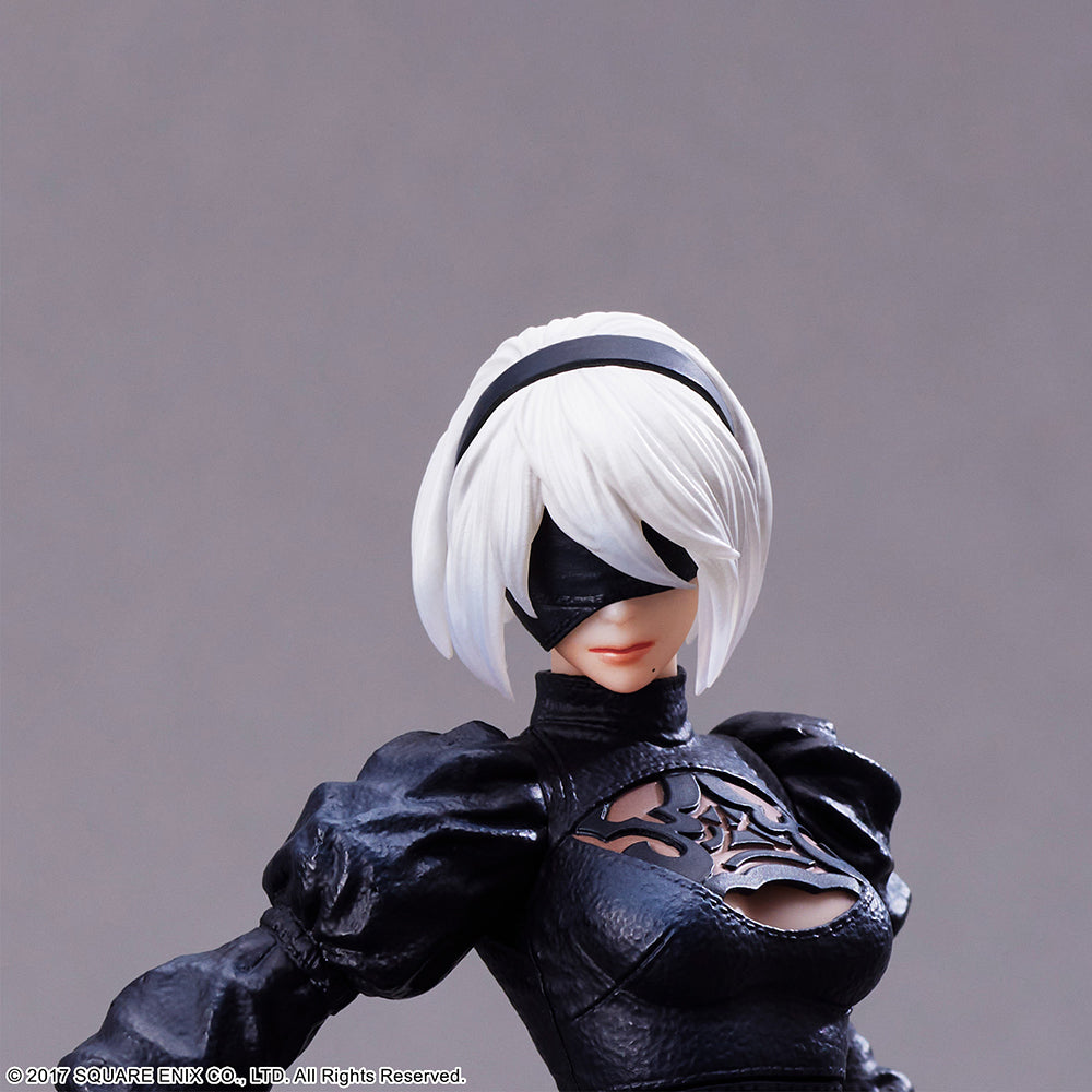 Square Enix Nier Automata Action Figure 2B - Play Arts Kai, PVC Dipinto, 24,4 Cm - 3