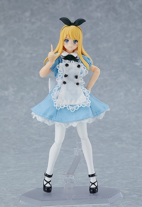 Nekotwo [Pre-order] Figma Styles - Alice Figma Female Body with Dress + Apron Outfit Max Factory