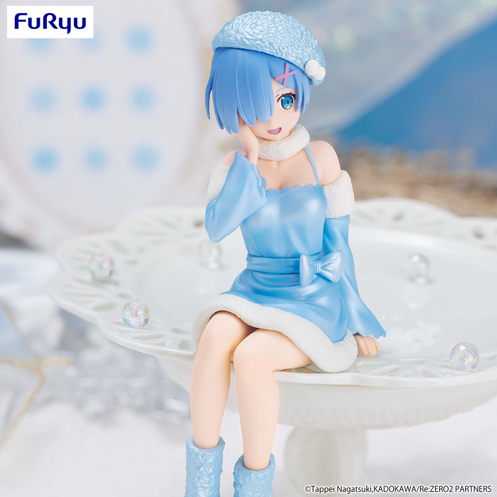 Nekotwo [Pre-order] Re:ZERO Starting Life in Another World - Rem(Snow Princess Pearl Color Ver.) Noodle Stopper Prize Figure FuRyu Corporation