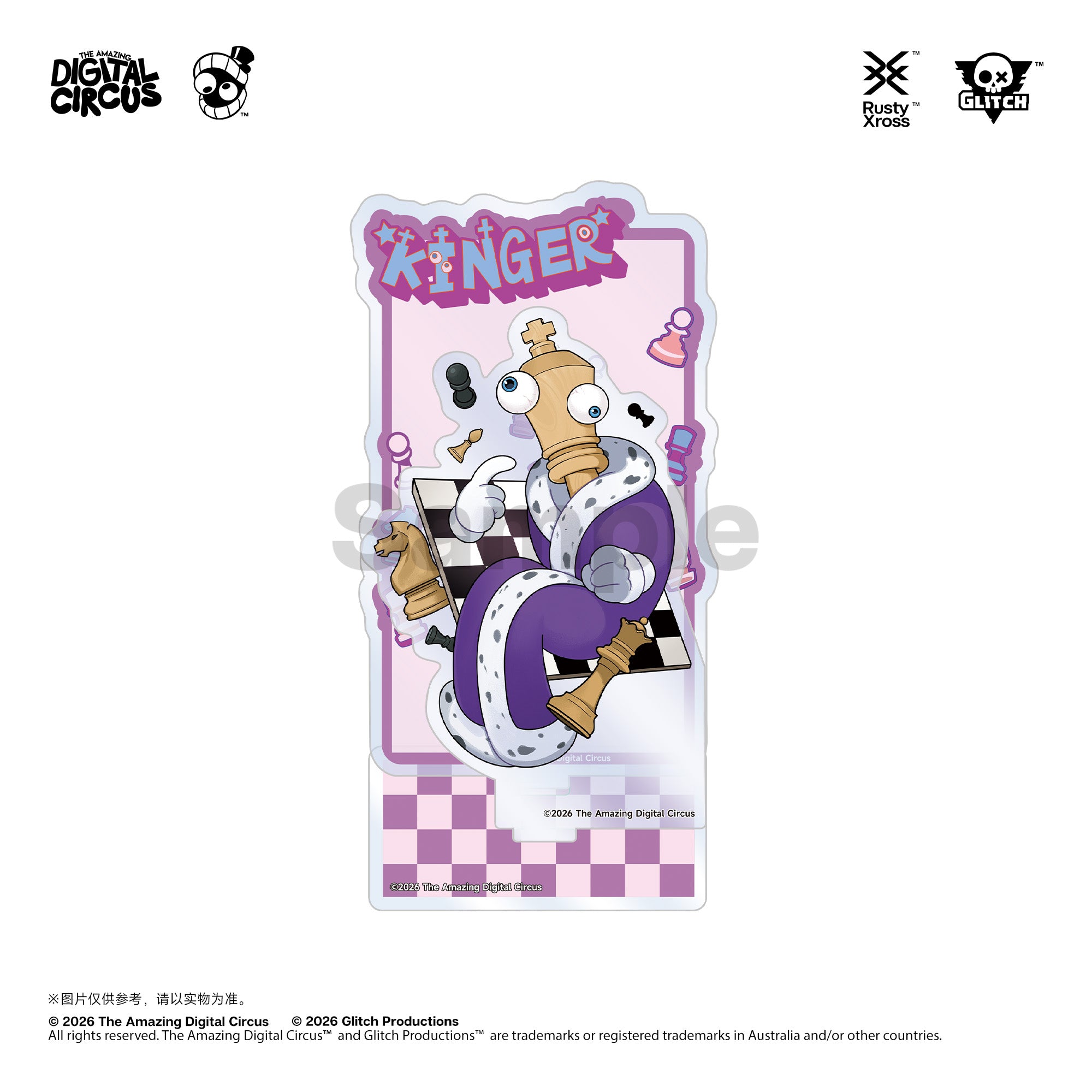 TADC - Amazing Digital Circus Acrylic Stand RustyXross | Nekotwo