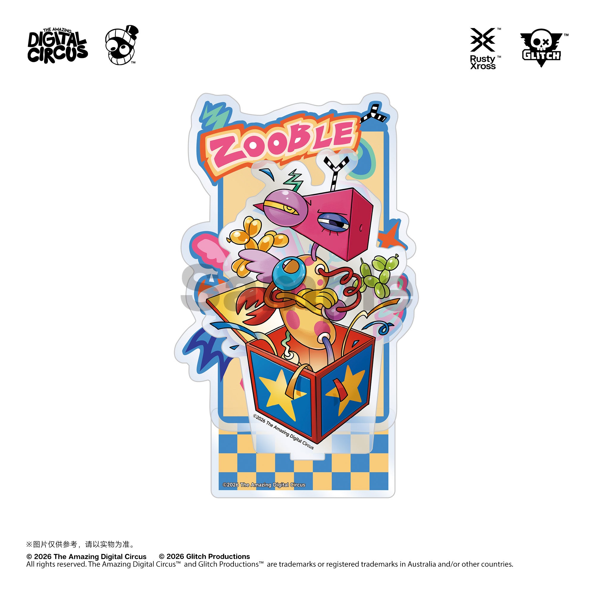TADC - Amazing Digital Circus Acrylic Stand RustyXross | Nekotwo