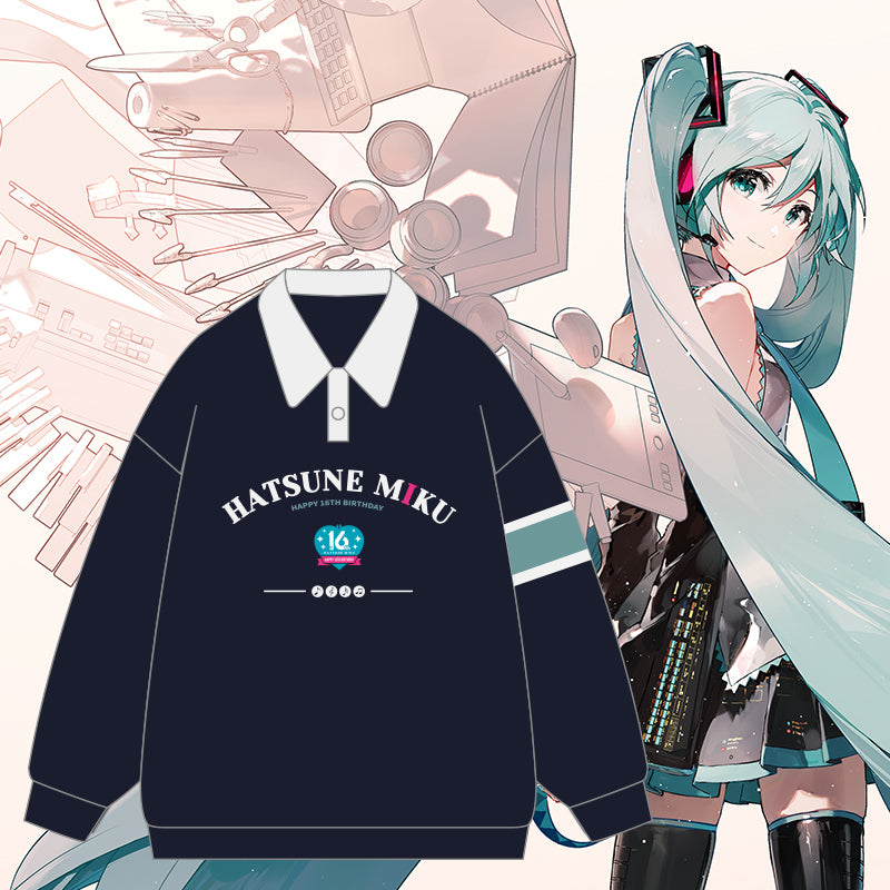 Hatsune Miku - Hatsune Miku (Moeyu 16th Anniversary Ver.) Commemorative Sweatshirt Moeyu - Nekotwo