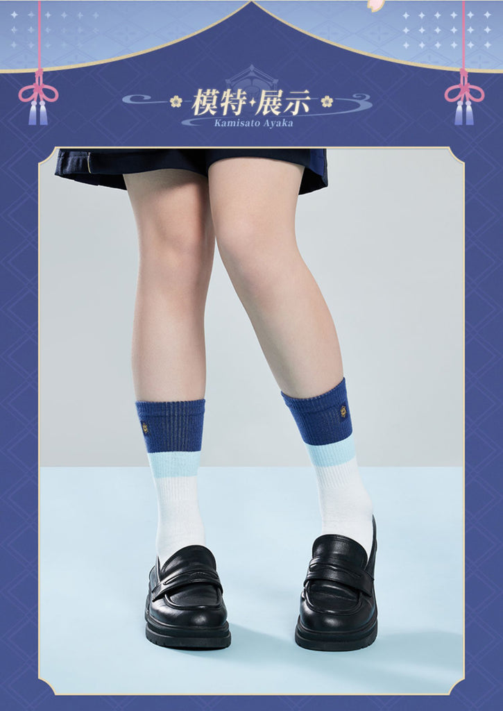Nekotwo [Pre-order] Genshin Impact - Kamisato Ayaka Impression Socks miHoYo