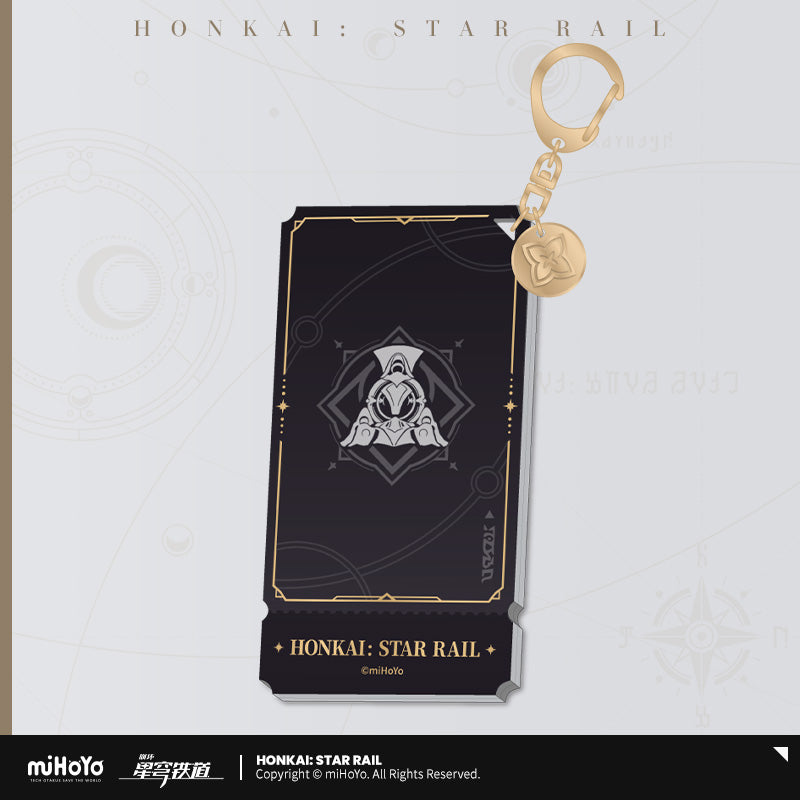 Nekotwo Honkai: Star Rail - The Abundance Path Character Acrylic Warp Artwork Acrylic Keychain miHoYo