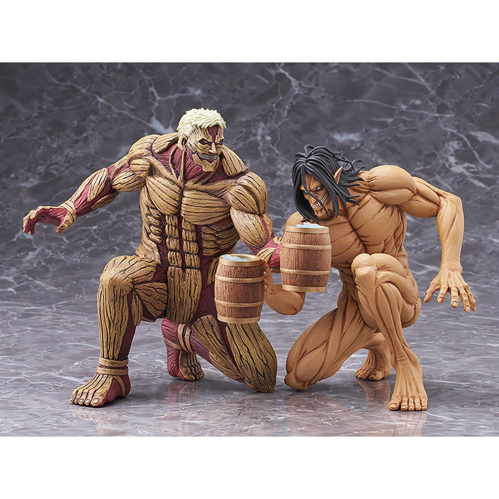 [Pre-order] Attack on Titan - Eren Yeager (Attack Titan) & Reiner Braun (Armored Titan) Worldwide After Party Ver. POP UP PARADE Good Smile Company - Nekotwo