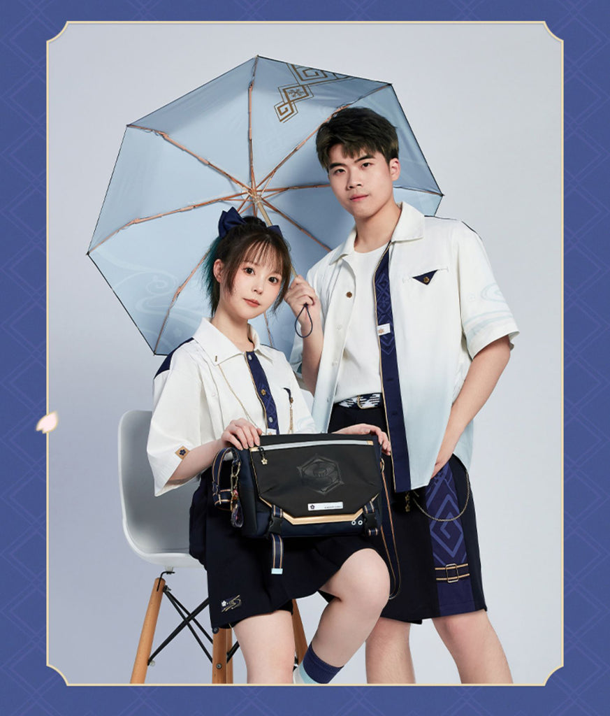Nekotwo [Pre-order] Genshin Impact - Kamisato Ayaka Impression Folding Umbrella miHoYo