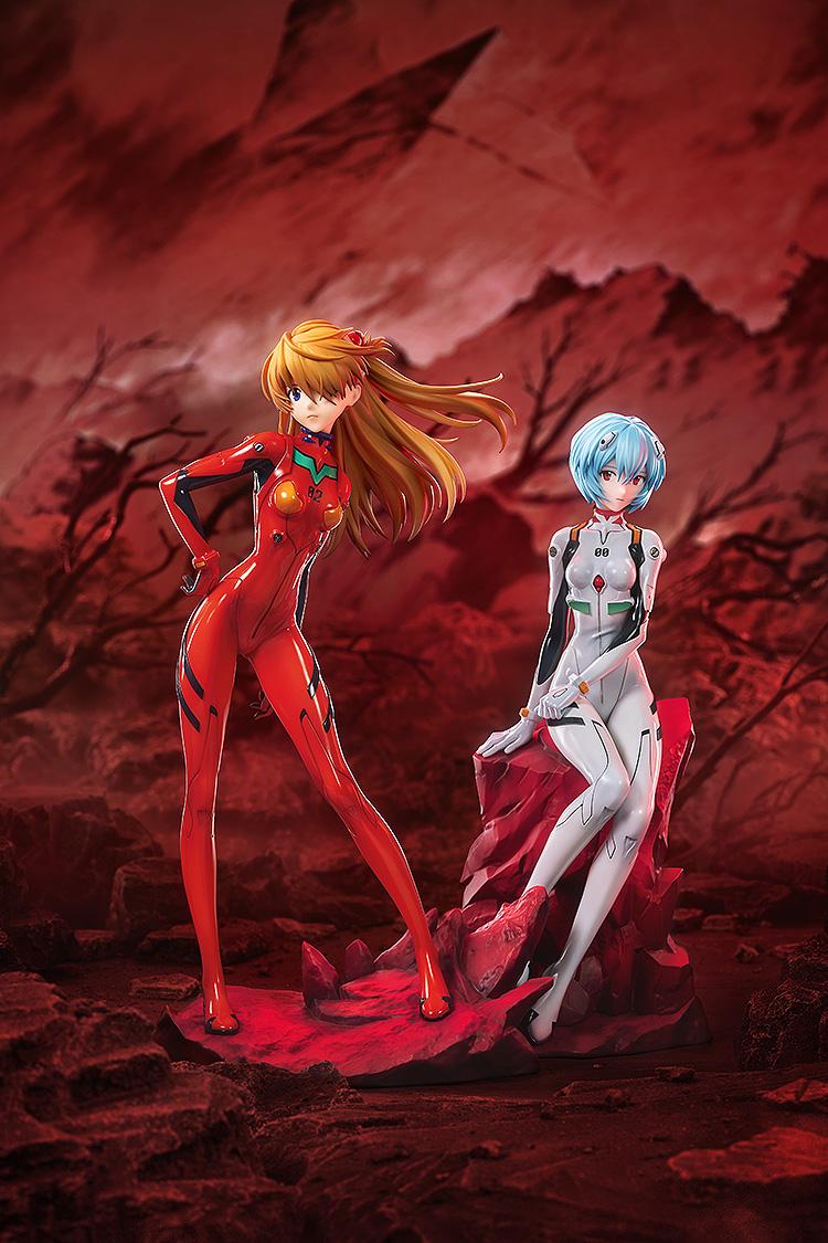 [Pre-order] Evangelion - Asuka Shikinami Langley & Rei Ayanami 1/7 ...