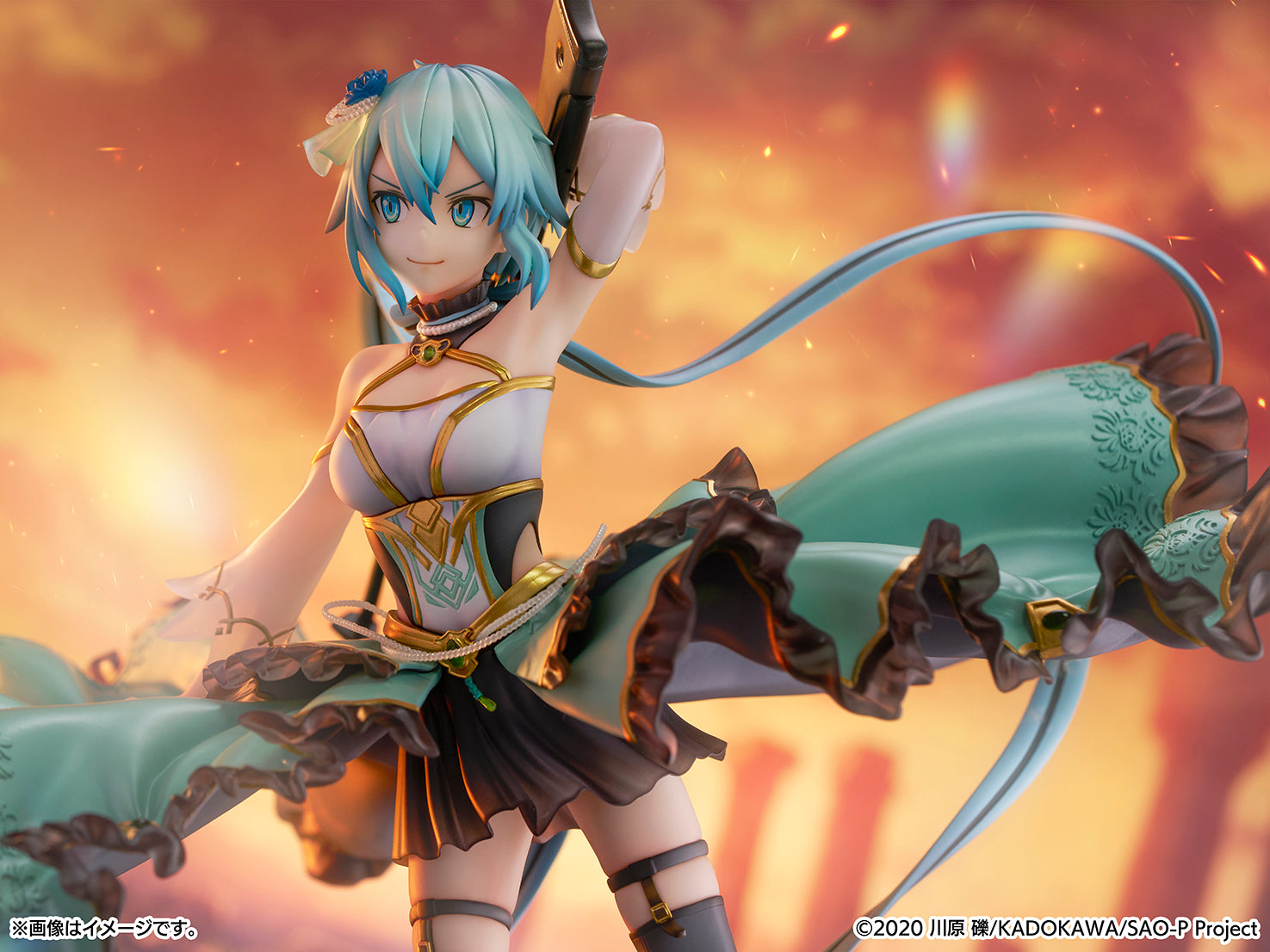 Pre-order] Sword Art Online - Sinon (Crystal Dress Ver.) 1/7 Scale