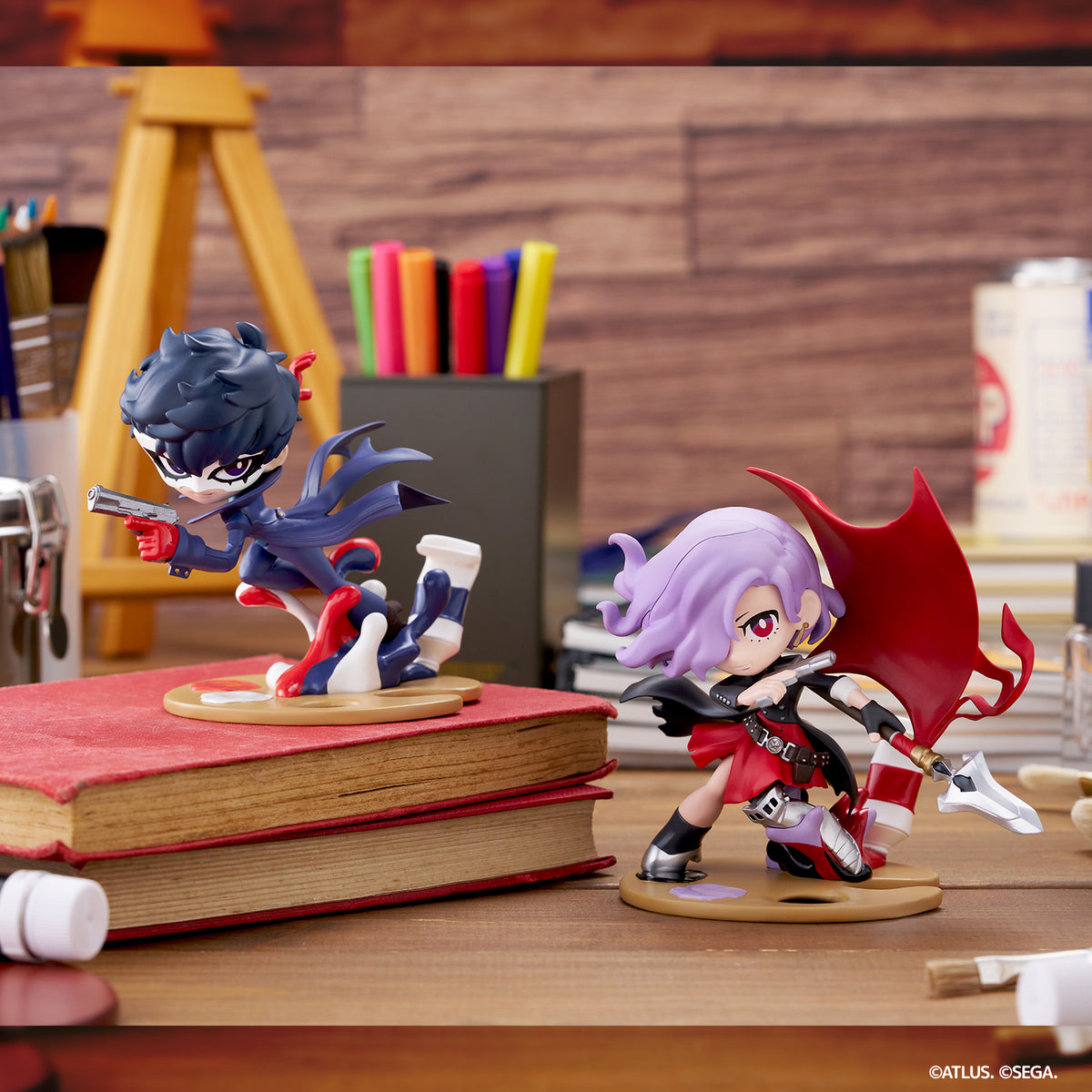 [Pre-order] Persona 5 Tactica - Joker & Elle Mini Figure Bushiroad ...