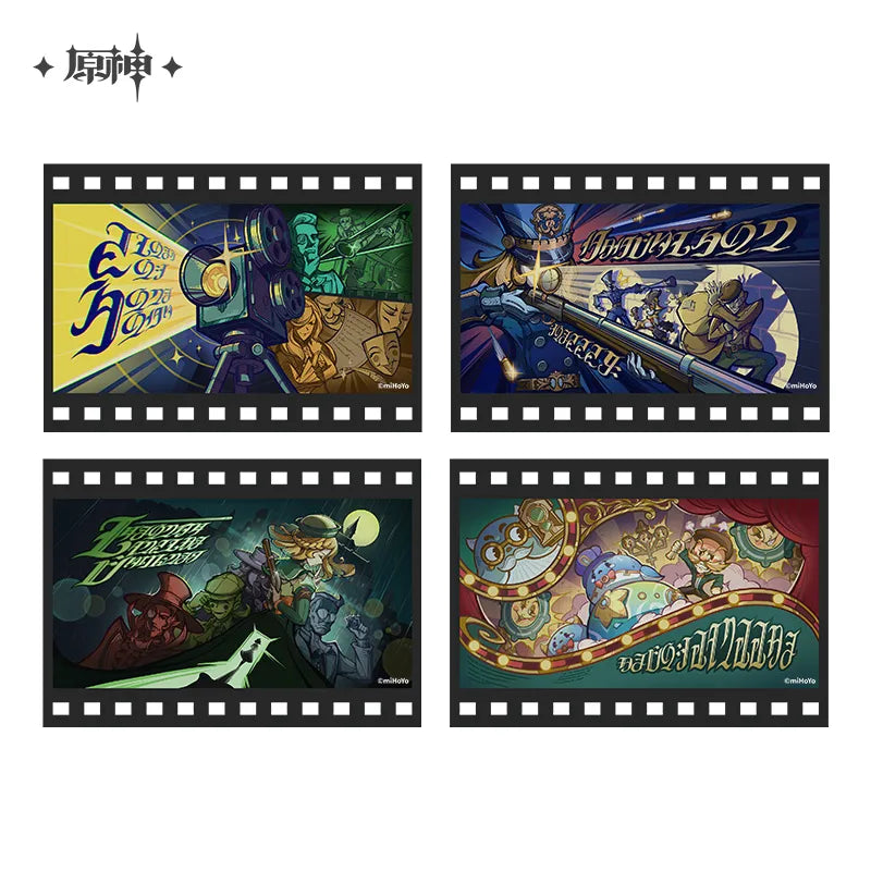 Genshin Impact - Roses and Muskets Film Transparent Card Set miHoYo - Nekotwo