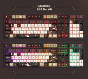 Nekotwo [Pre-order] Genshin Impact - Hutao: Fragrance in Thaw Kailh Mechanical Keyboard miHoYo