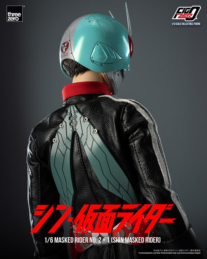 Nekotwo [Pre-order] Masked Rider - Masked Rider No.2+1 (SHIN MASKED RIDER) 1/6 Scale Action Figure Threezero