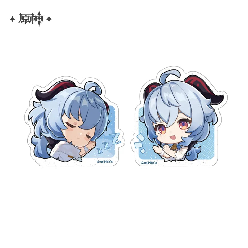 Genshin Impact - Genshin Impact x HeyTea Badge & Acrylic Stand & Acrylic Clip miHoYo - Nekotwo