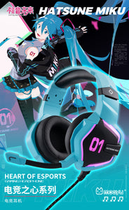 Hatsune Miku - Hatsune Miku Heart of Esports Series Headphones Moeyu