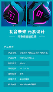 Hatsune Miku - Hatsune Miku Heart of Esports Series Headphones Moeyu