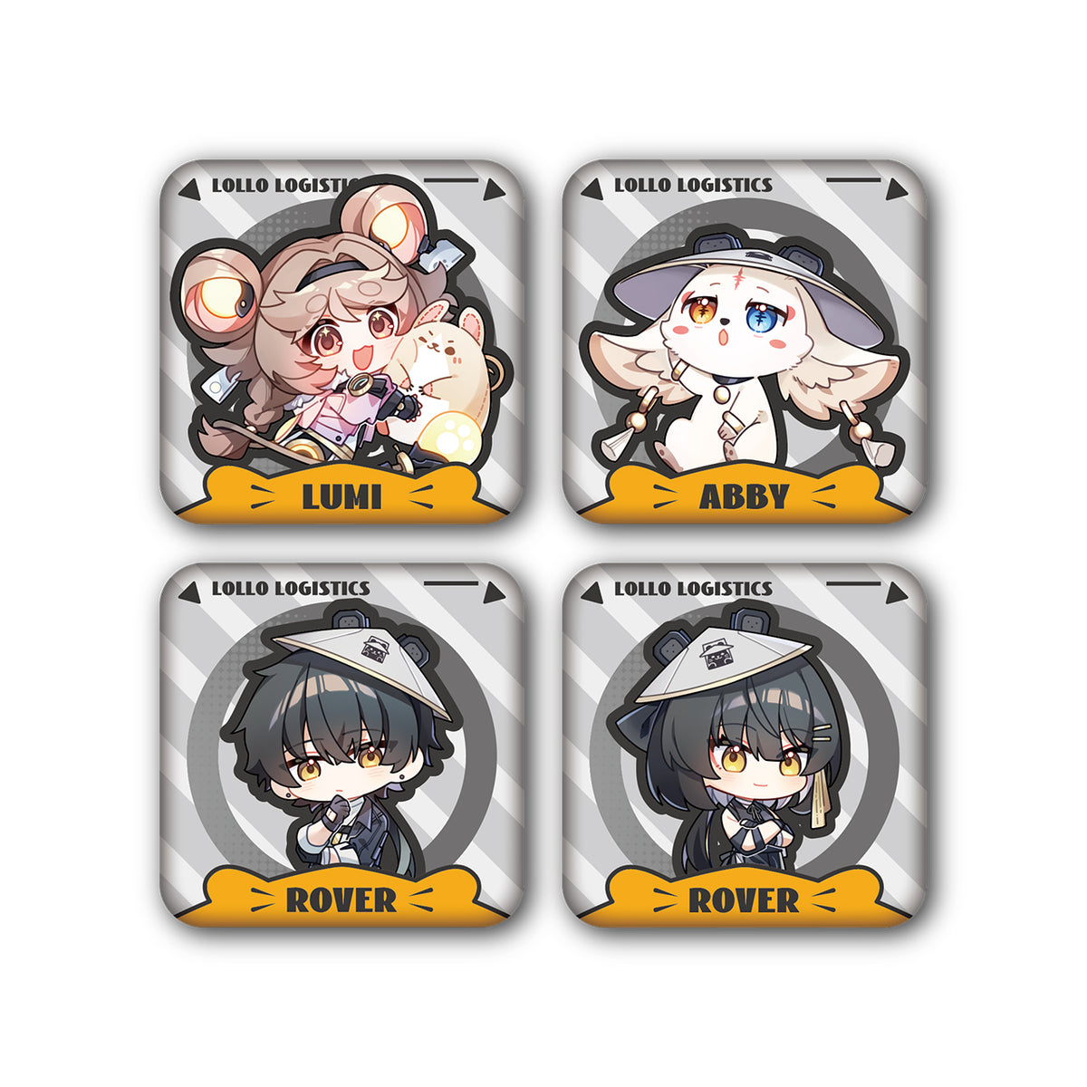 [Pre-order] Wuthering Waves - Lollo Logistics Series PU Badge KURO ...