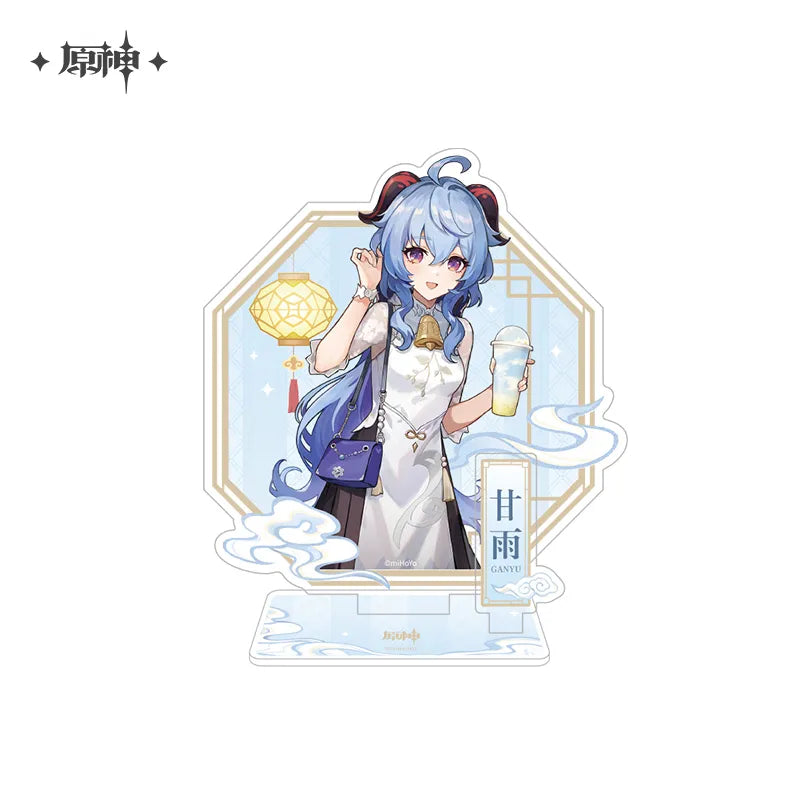 Genshin Impact - Genshin Impact x HeyTea Badge & Acrylic Stand & Acrylic Clip miHoYo - Nekotwo