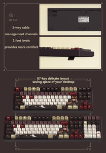 Nekotwo [Pre-order] Genshin Impact - Hutao: Fragrance in Thaw Kailh Mechanical Keyboard miHoYo