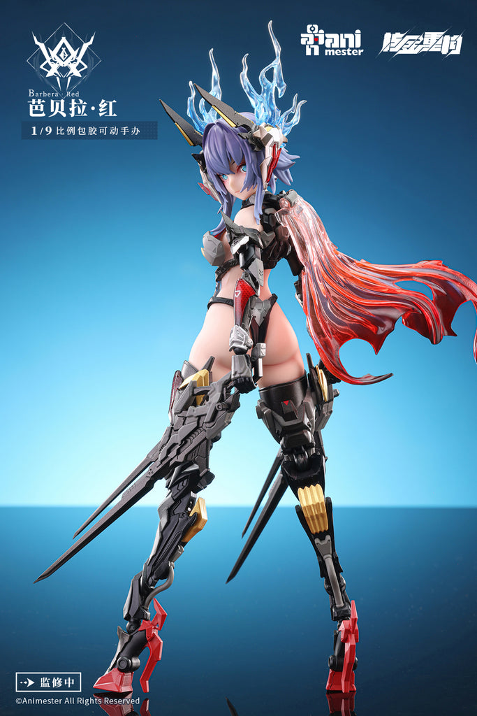 Nekotwo [Pre-order] Original Character - Thunderbolt-Barbera・Red 1/9 Action Figure AniMester