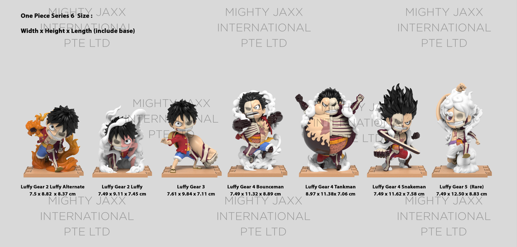 [Pre-order] One Piece - Freeny's Hidden Dissection One Piece Luffy’s Gears Edition Blind Box Mighty Jaxx - Nekotwo