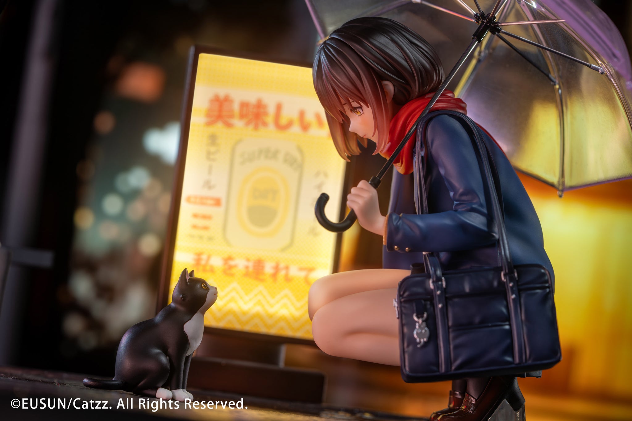anime yellow backpack rain Pre-order] Original Character color:Isla-small-backpack-winter-floral and they pack down HOOK FRESH FISH & Size:1 Pcs - Black