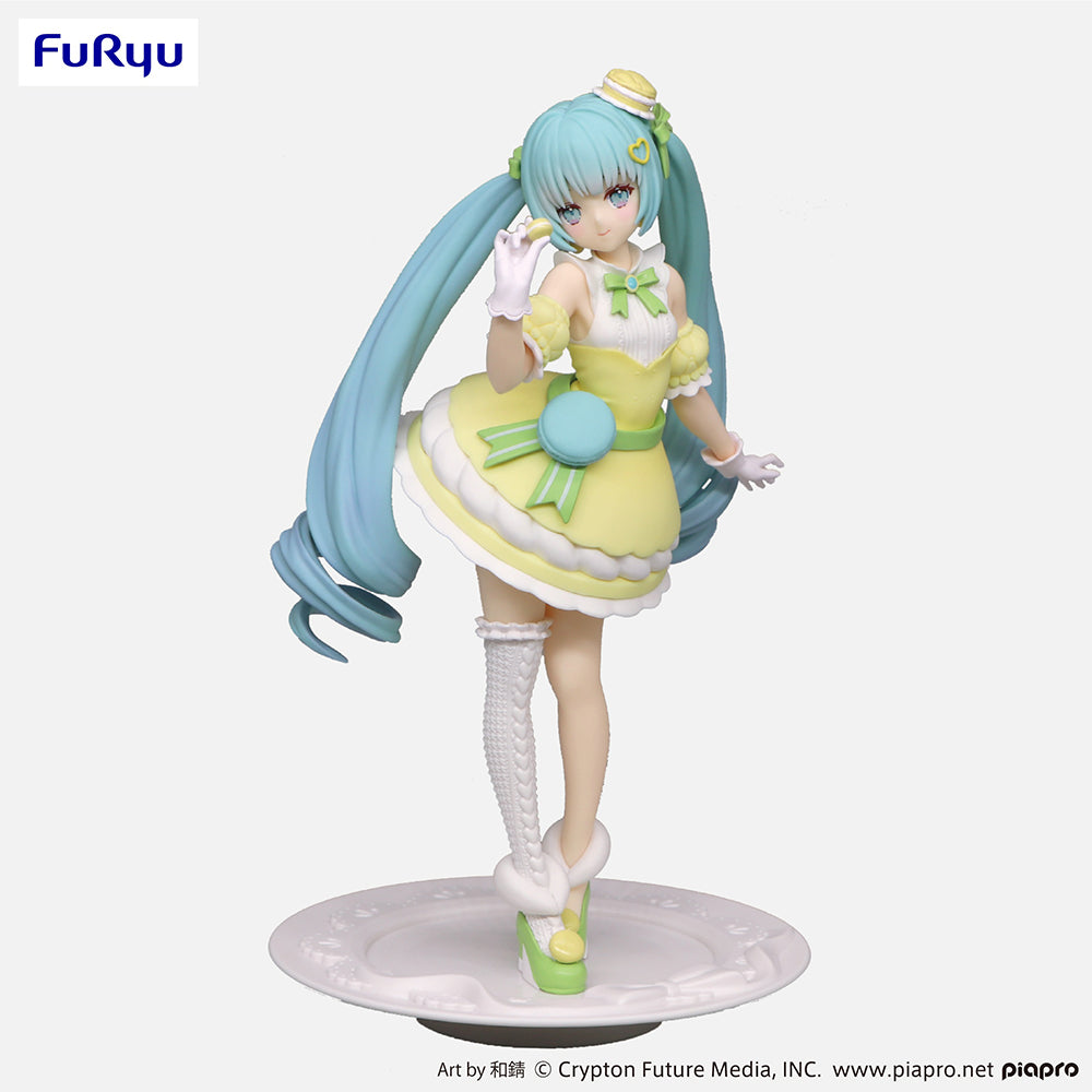 [Pre-order] Hatsune Miku - Hatsune Miku (SweetSweets Series Macaroon Citron Color ver.) Prize Figure FuRyu Corporation - Nekotwo
