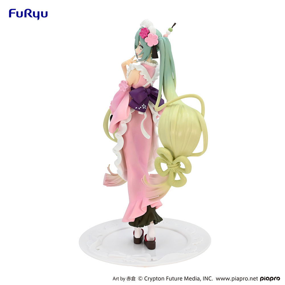 [Pre-order] Hatsune Miku - Hatsune Miku (Matcha Green Tea Parfait Cherry Blossom ver.) Prize Figure FuRyu Corporation - Nekotwo