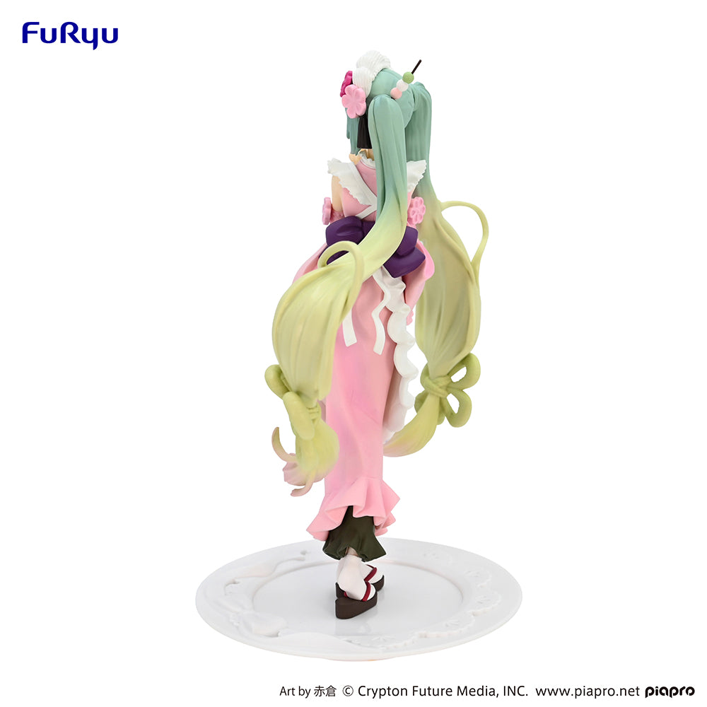 [Pre-order] Hatsune Miku - Hatsune Miku (Matcha Green Tea Parfait Cherry Blossom ver.) Prize Figure FuRyu Corporation - Nekotwo
