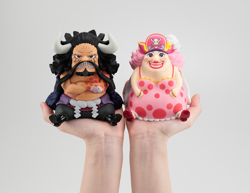 [Pre-order] One Piece - Kaido the Beast & Big Mom Set [with gourd & semla] Mini Figure MegaHouse - Nekotwo