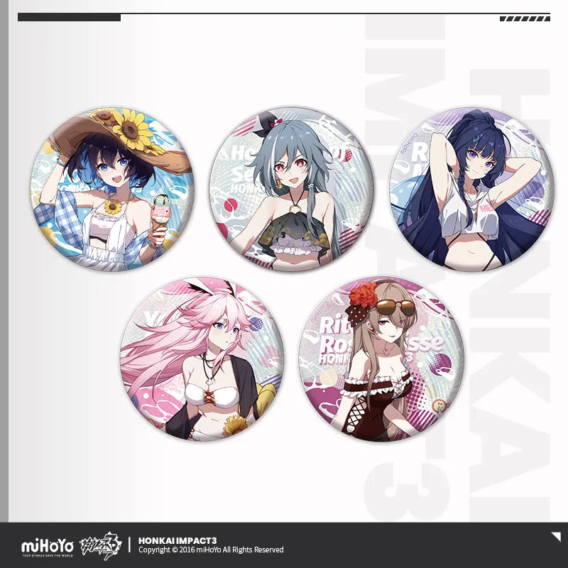 Nekotwo Honkai Impact 3rd - Summer Series Badge Vol.2 miHoYo