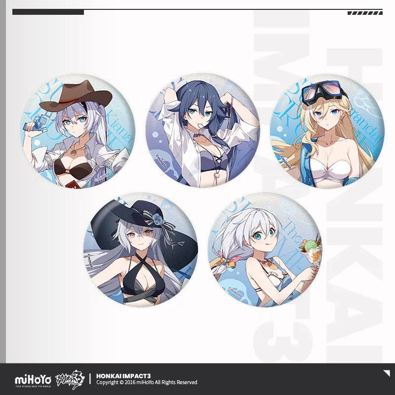 Nekotwo Honkai Impact 3rd - Summer Series Badge Vol.2 miHoYo