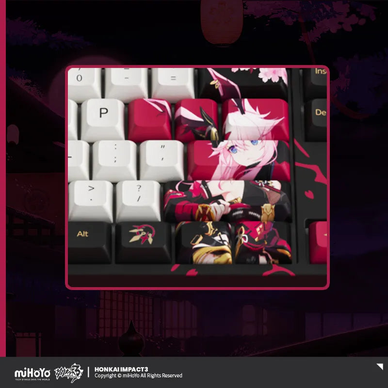 Nekotwo Honkai Impact 3rd - Yae Sakura Night Kasumi Mechanical Keyboard miHoYo