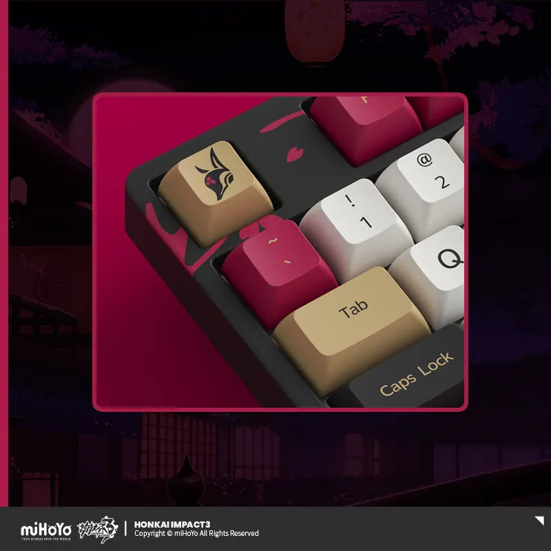 Nekotwo Honkai Impact 3rd - Yae Sakura Night Kasumi Mechanical Keyboard miHoYo