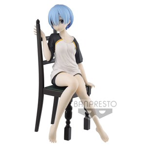 Nekotwo Re:Zero - Rem (Relax time T-Shirt ver.) Prize Figure Banpresto