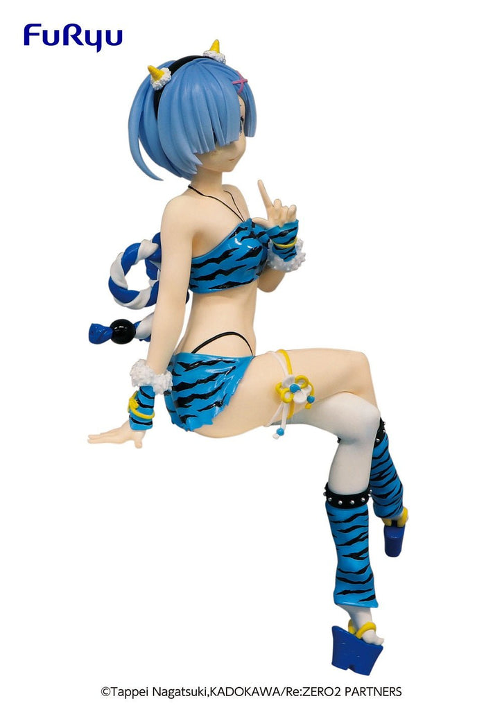 Nekotwo Re:Zero - Starting Life In Another World - Rem & Ram (Demon costume Ver.) Noodle Stopper Prize Figure FuRyu Corporation
