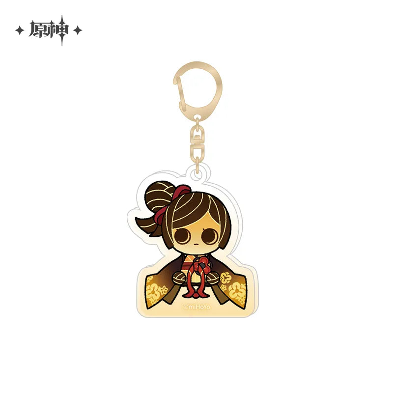 Nekotwo [Pre-order] Genshin Impact - Chiori Badge & Acrylic Keychain miHoYo