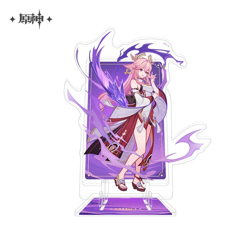 Nekotwo [Pre-order] Genshin Impact - Genius Invokation TCG Acrylic Phone Holder miHoYo