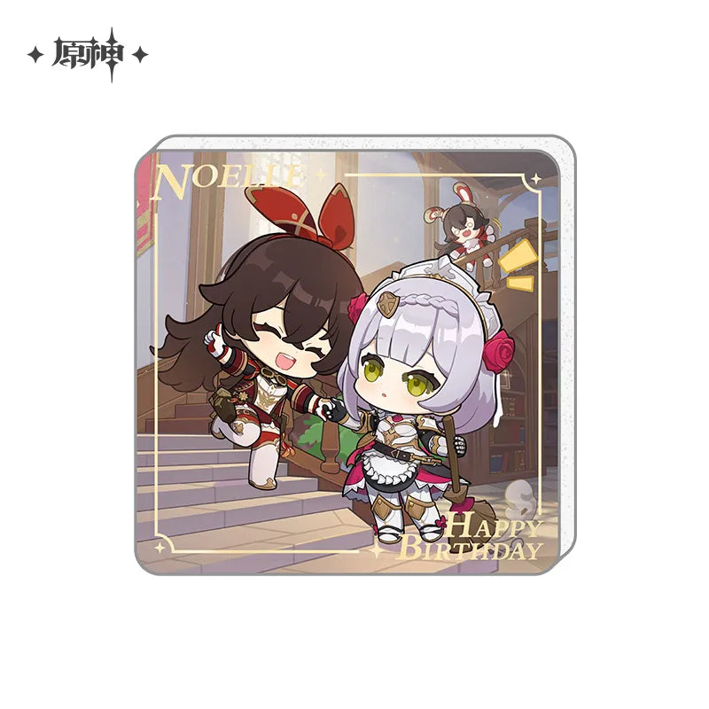 Nekotwo [Pre-order] Genshin Impact - Happy Birthday Series Acrylic Refrigerator Magnet miHoYo