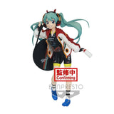 Nekotwo [Pre-order] Hatsune Miku - Miku 2020 TeamUKYO est Prints & Texture Hatsune Miku Racing Ver. Prize Figure Banpresto