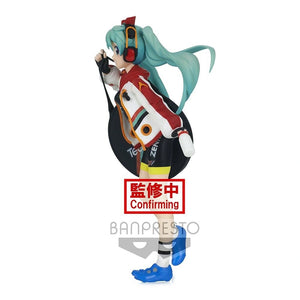 Nekotwo [Pre-order] Hatsune Miku - Miku 2020 TeamUKYO est Prints & Texture Hatsune Miku Racing Ver. Prize Figure Banpresto