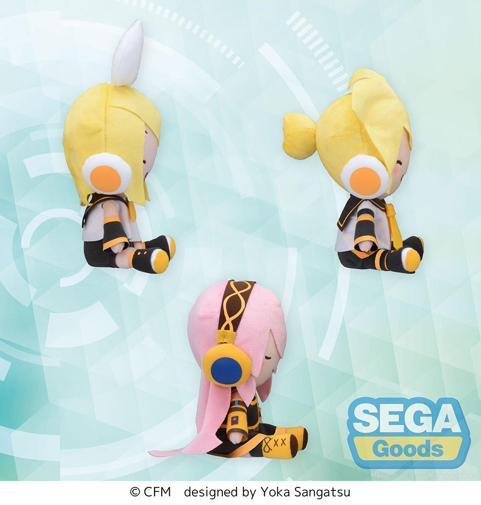 Nekotwo [Pre-order] Hatsune Miku - Kagamine Rin & Kagamine Len & Megurine Luka Plushie SEGA