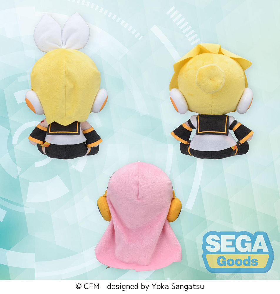 Nekotwo [Pre-order] Hatsune Miku - Kagamine Rin & Kagamine Len & Megurine Luka Plushie SEGA