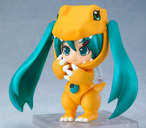 Nekotwo [Pre-order] Hatusune Miku - Miku Kigurumi Agumon Ver. Nendoroid PLEX