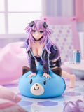 Nekotwo [Pre-order] Hyperdimension Neptunia - Dimension Traveler Neptune Wake Up Version PVC Figure (1:8 Scale) Broccoli